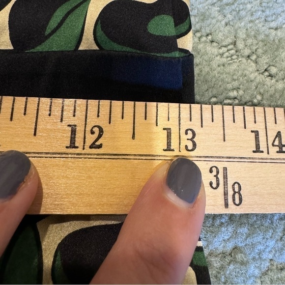 Diane Von Furstenberg Silk Steffi chain link pattern Dress Size 2 - Picture 8 of 15